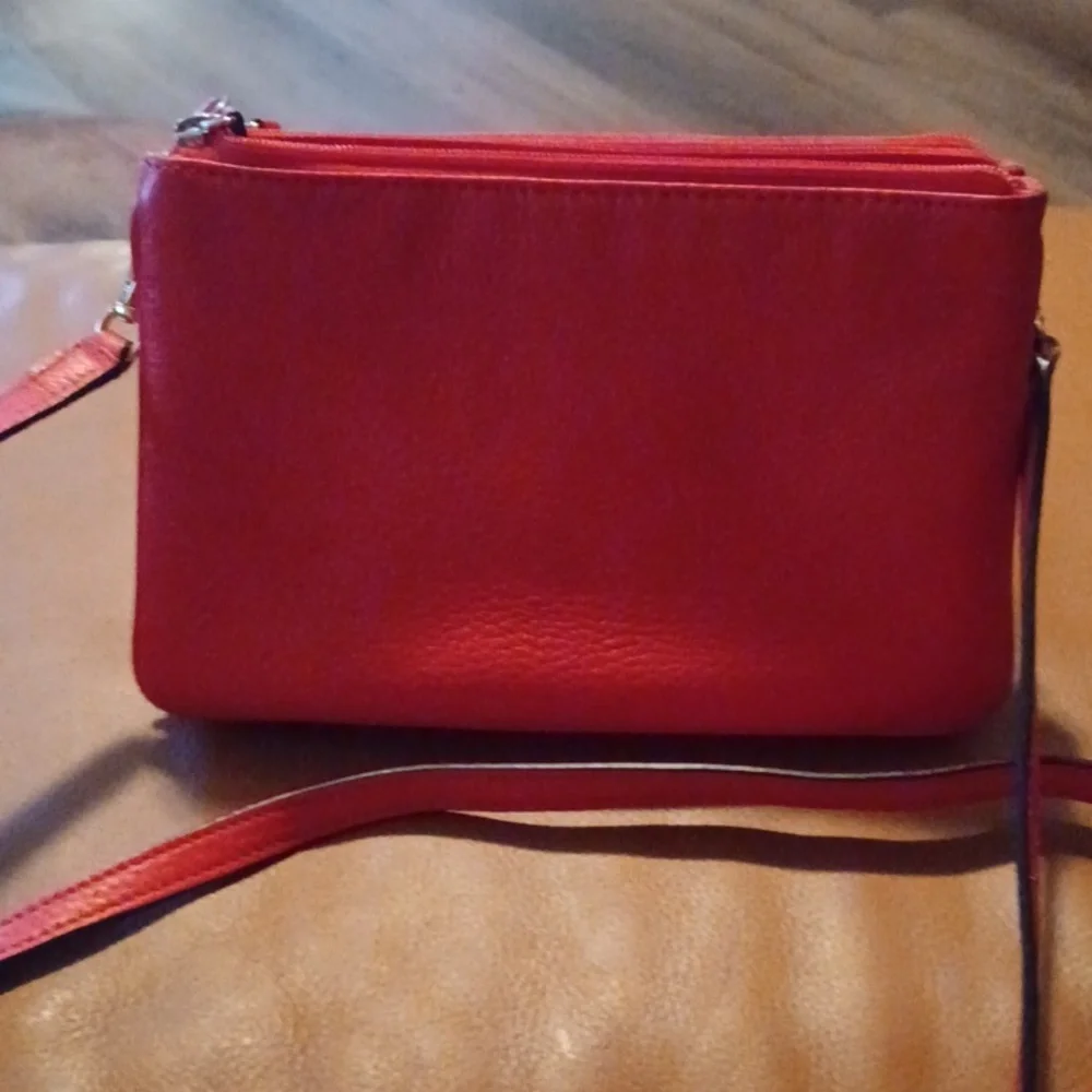 >  Michael Kors Vibrant Red Crossbody Bag